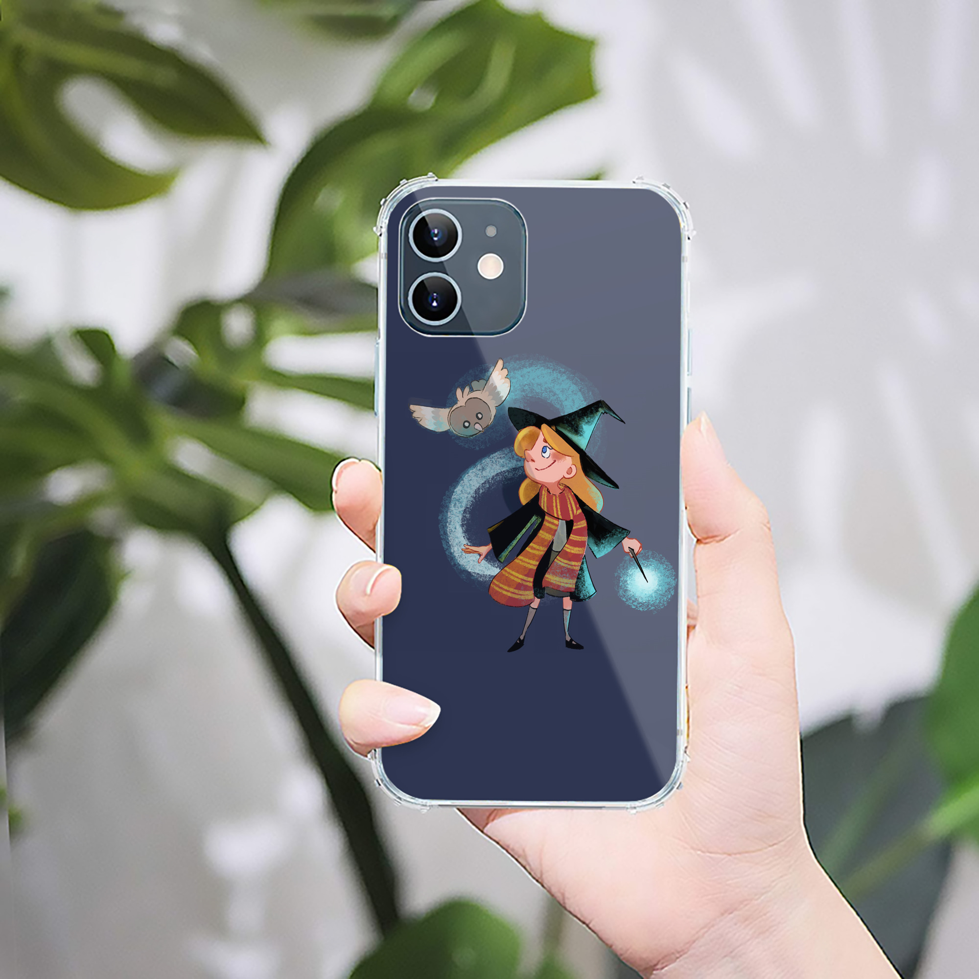 （画像用） Harry Potter ハリー・ポッターシリーズ 【iPhone 12シリーズ対応】透明スマホケース（クリアソフトケース）